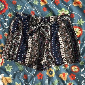 Bohemian Patterned Women's Shorts